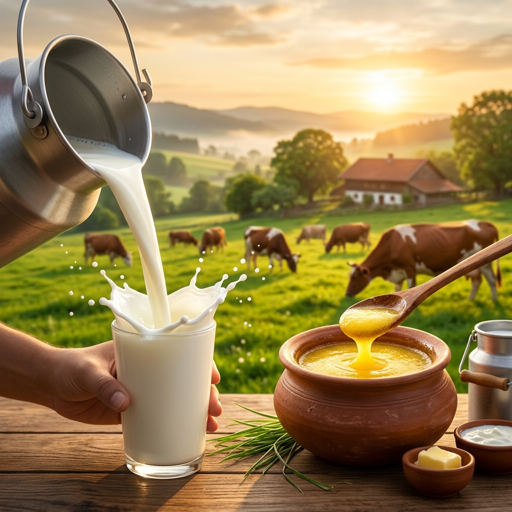 Fresh dairy products from Mahadev Dairy